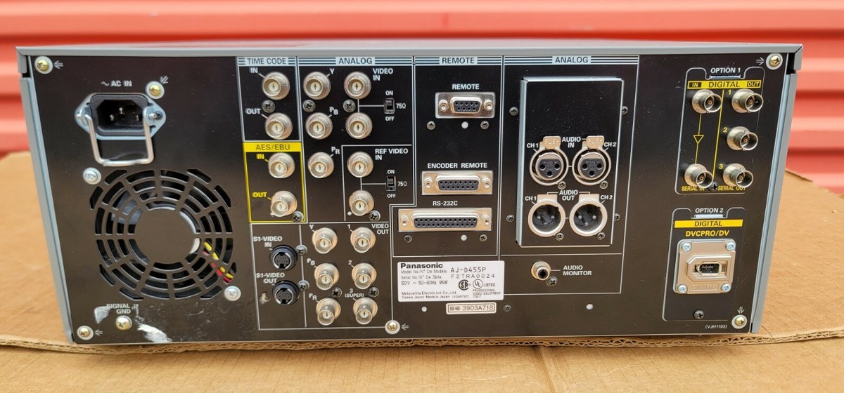 Panasonic AJ-D455 DVCPro ( and DVCam / DV ) - In Good