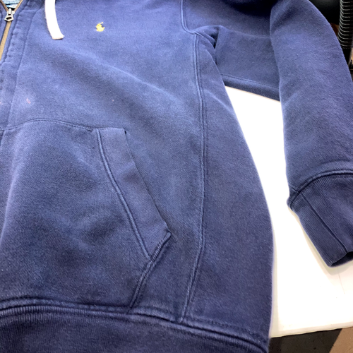 Polo Ralph Lauren Full Zip Up Hoodie Jacket Navy Blue Size 2XLT - Picture 6 of 10