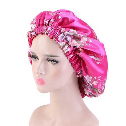 Satin Sleep Cap for Women Soft Hijab Cap Elastic Band Hat Sleeping Head Cover - Picture 48 of 91