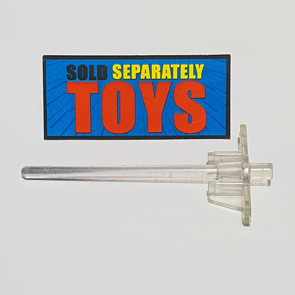 Vtg Transformers G2 Electro SWORD original Laser Rod clear weapon accessory part - Image 4 of 4