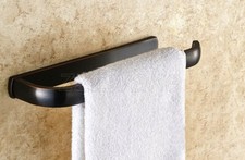 Oil Rubbed Bronze Wall Mounted Towel Ring Towel Rack Holder Towel Bar zba198