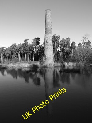Foto 6x4 Smitham Schornstein East Harptree Der letzte seiner Art. Eine Erinnerung c2014