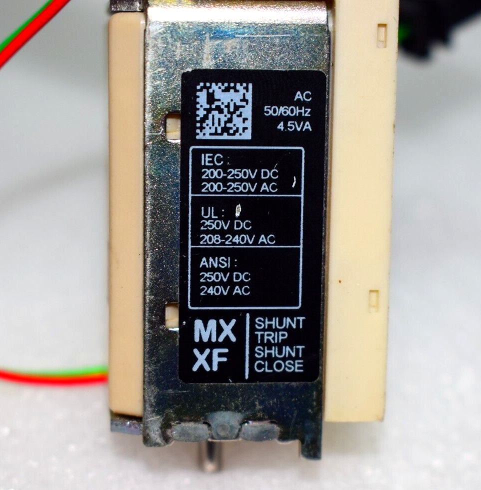 Schneider180mmF5.6、動作品 SCHNEIDER ELECTRIC MXXF 33662 SHUNT TRIP RELEASE AC 50/60HZ 4.5VA
