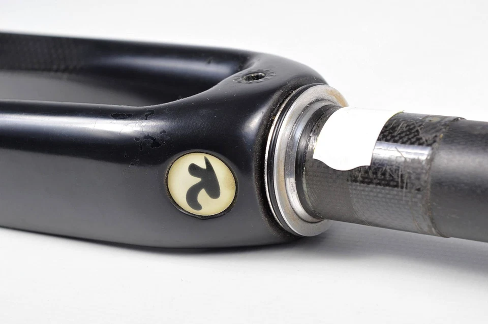 Racing Rossin Mizuno Road Bicycle Carbon Fork Japan 1-1/8" 700c 420 Grams RARE - Image 2 of 4