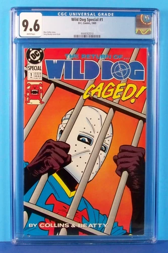 Wild Dog Special  #1 DC 1989  Wild Dog Returns   Collins & Beatty  CGC 9.6 NM+