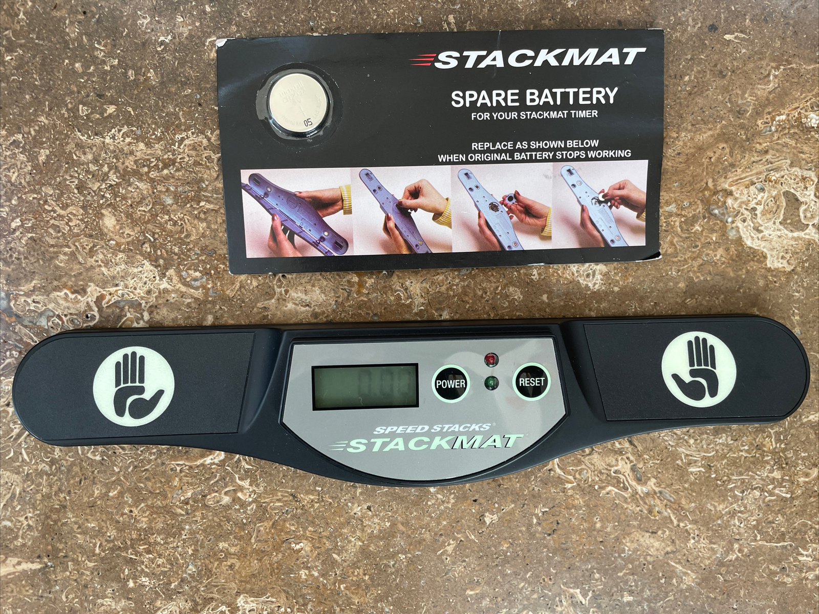 WSSA SPEED STACKS STACK SET 12 CUPS with Case Play MAT, Electronic ...