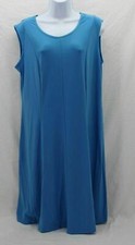 Salon Studio Womens Sleeveless Knee Length Dress Casual Size Large Petite