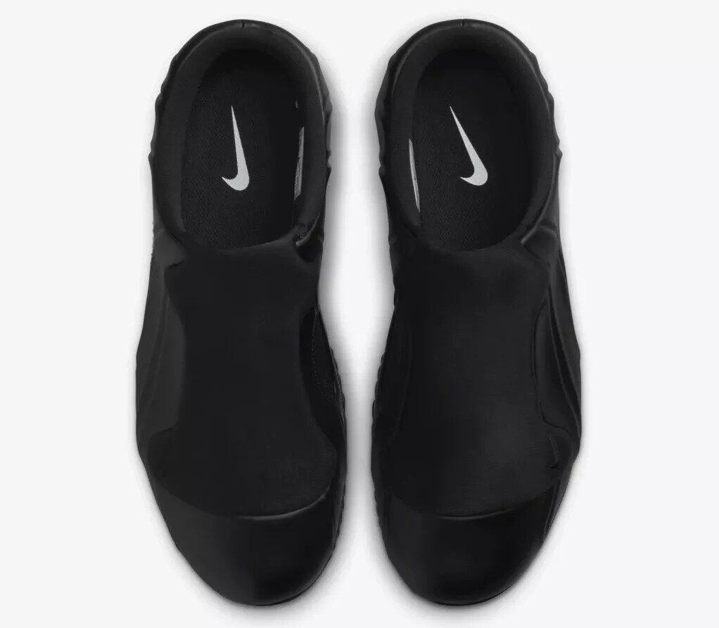 Nike Clogposite Black and Metallic Silver HJ4325-001 US Men