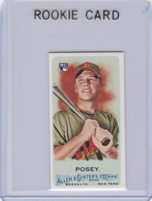 BUSTER POSEY ROOKIE CARD San Francisco Giant 2010 RARE TOPPS ALLEN