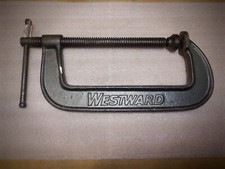 WESTWARD 6RA21 8" DEEP THROAT CLAMP