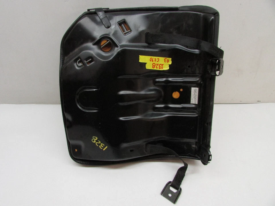 Mercedes C230 2003 asiento inferior trasero derecho cuero negro OEM 02 03 04 05 06 Foto 4 de 4