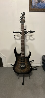 Ibanez Premium RG1070PBZ-CKB (Charcoal Black Burst) + Carrying Case
