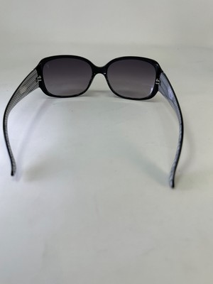Simply Vera Vera Wang Black White Purple Polarized Lens 