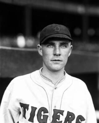 Charles E Sullivan of the Detroit Tigers in 1928 Baseball Old Photo 1