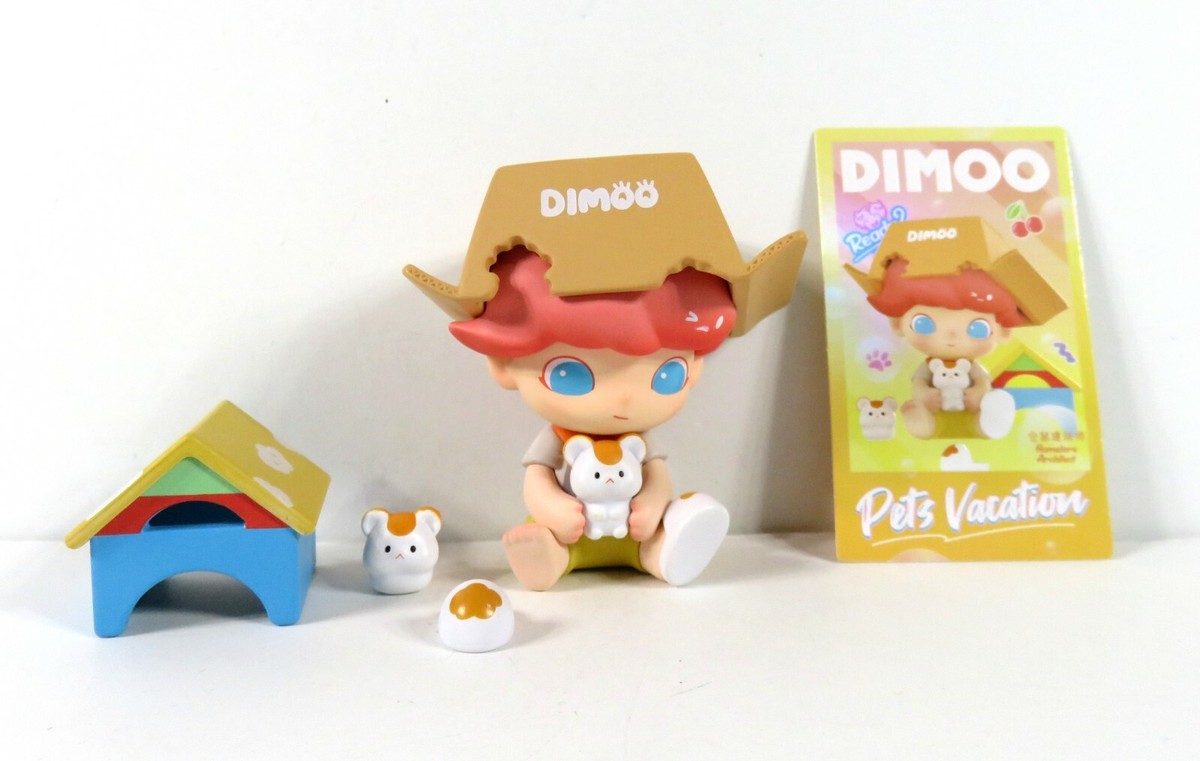 Pop Mart Dimoo Pets Vacation Series Hamsters Architect Mini Figure