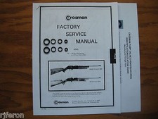Crosman 760 Rifle Pre 1977 TWO 2 Seal Kits - Factory Service Manual Guide
