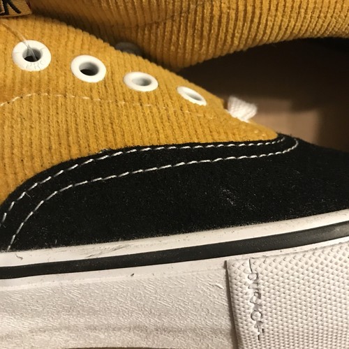VANS Era Pro, Mens US Size 11, Black / Yolk Yellow / White | VN0A45JAVFC - Picture 7 of 7