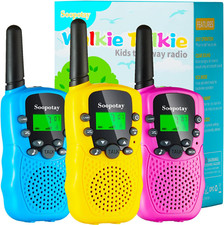 Walkie Talkie for Kids 3 Pack, Kids Walkie Talkies for Girls and Boys, Long R...