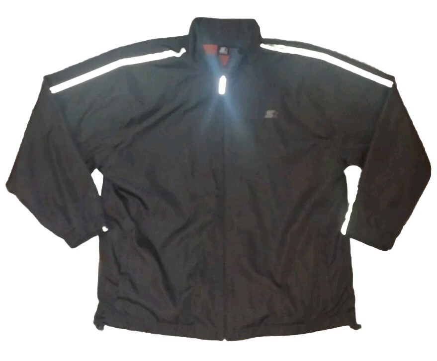 Starter Light Soft Shell Full Zip Jacket Windbrea… - image 1