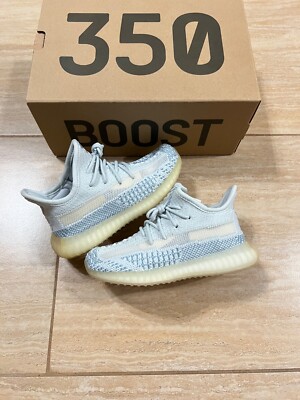 Size 9k - adidas Yeezy Boost 350 V2 Infant Cloud White Non-Reflective (NEW)