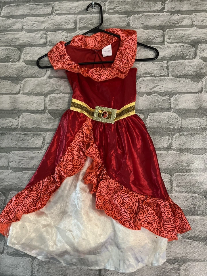 Disney Elena of Avalor Costume Girls 4–6X Princess Dress Halloween Outfit - Image 3 of 4