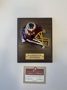 sean taylor autographed helmet