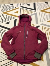 Mammut Luina Women's Outdoor Snow Ski Purple Jacket Size M