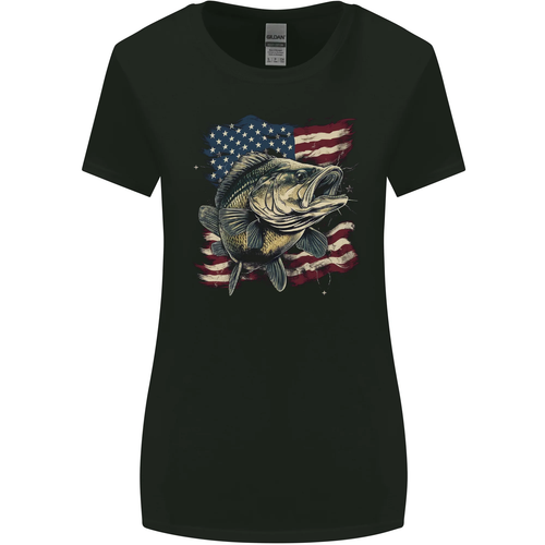 Lot De 2 T-shirts What The Fin Pêche – Drapeau USA & Sarcelle – Taille M – NEUF