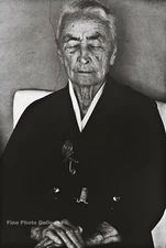 1984 Vintage BRUCE WEBER Artist GEORGIA O'KEEFFE Painter Duotone Photo Engraving