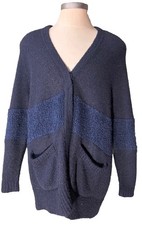 TIBI Cardigan Oversized Wool Mohair Sweater W...