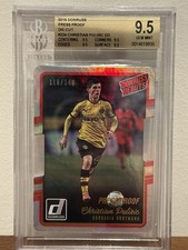 Panini Donruss 2016-17 Christian Pulisic Rookie Press Proof /149 #224 Dortmund