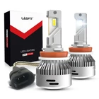 LASFIT H11 LED Headlight Low Beam Bulb Conversion Kit 6000LM Super Bright 6000K