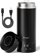 Portable Electric Kettle 15Oz, 1 F Precise Temp Control, UL Certified, 120V 31