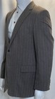 Hugo Boss Wool Blend Sport Coat Size 42R STRETCH Tan Striped Mens Blazer Jacket — photo 3
