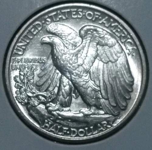 1942:Walking Liberty Silver Half Dollar Rare Old Coin BU Mint State Uncirculated