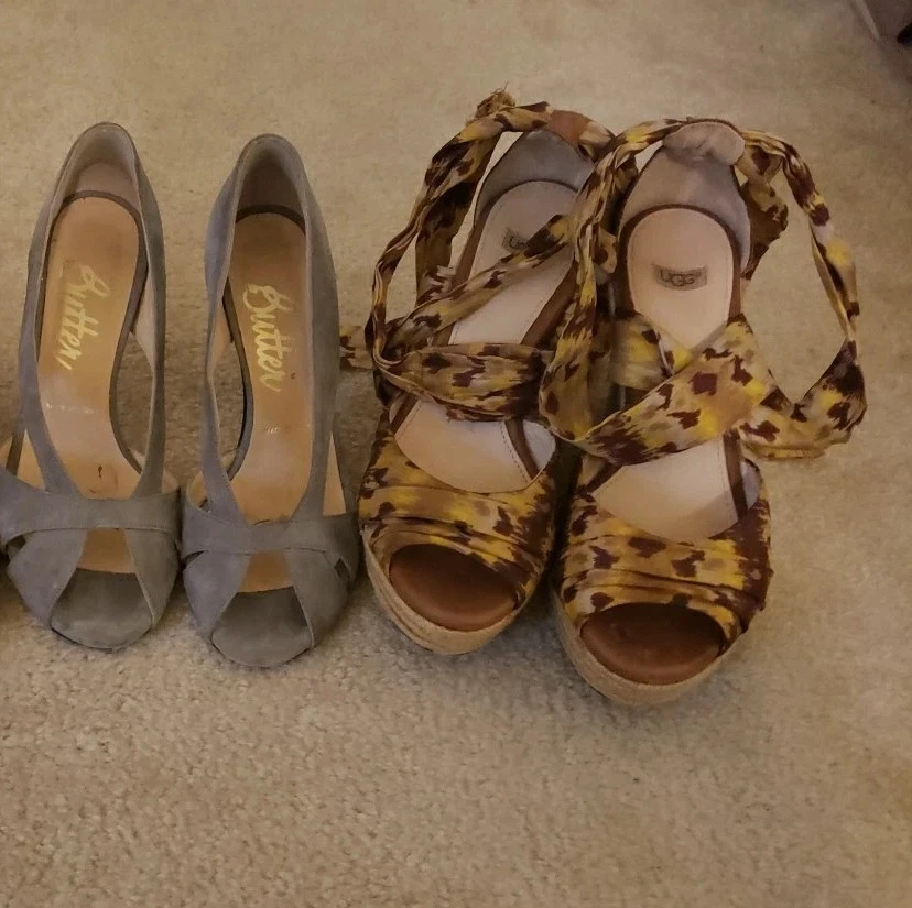 Lotto di 2 sandali UGG burro 6 5 7