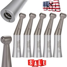 5PCS Dental Slow Low Speed Handpiece Contra Angle Push Button E-type Attach FX23
