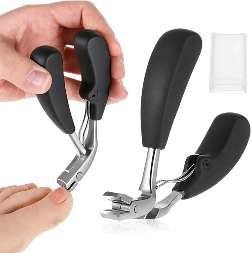 Toe Nail Clippers for Seniors, Long Handle Toenail Clipper Heavy Duty Toenail