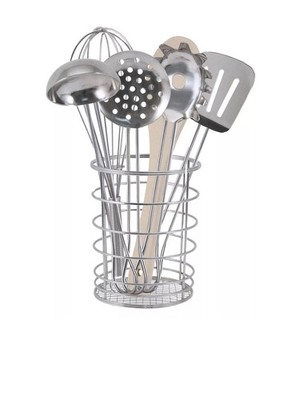 Melissa & Doug 7-teiliges Metallutensilien, Kinderküchensicheres Rühr- und Servierset 