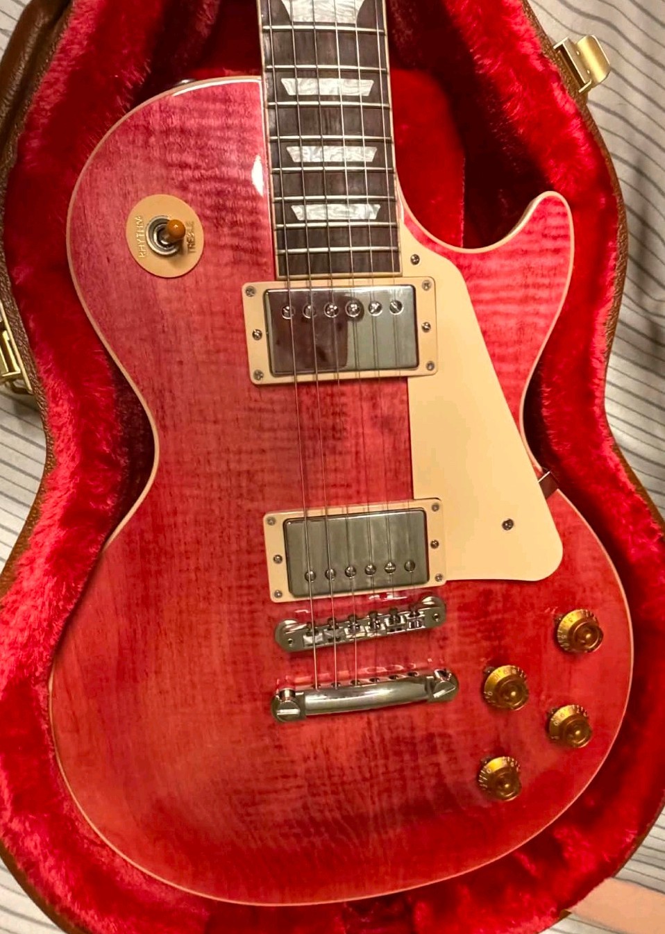 Gibson Les Paul Standard 50s Electric Guitar Fuchsia 2025