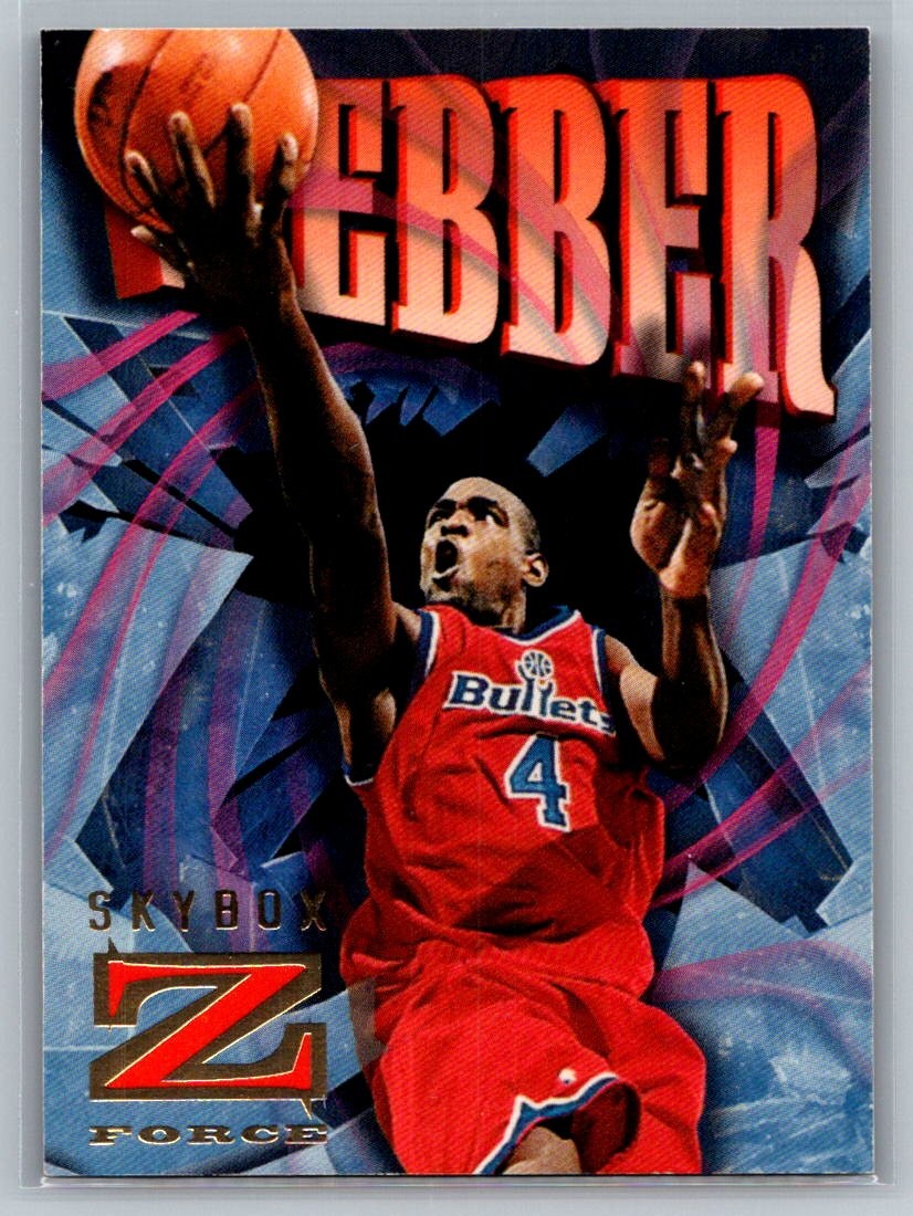 1996-97 SkyBox Z-Force #98 Chris Webber