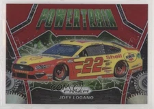 2020 Panini Prizm Power Train Red Prizm Joey Logano #83 fm0