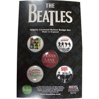 The Beatles Liverpool Button Badge Pack Size One Size