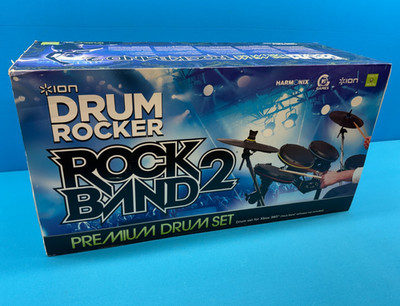 ION Drum Rocker Rock Band 2 Premium Drum Set for Xbox 360