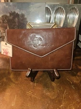 Tommy Bahama Mirage Envelope Wallet NWT  Dark Brown PSW-5341