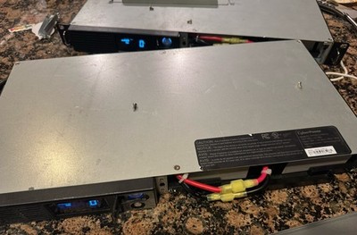 CyberPower OR700LCDRM1U Smart App LCD UPS, 700VA/400W, 1U, Missing Battery Cover