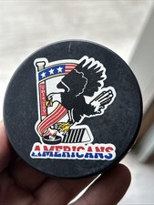 Vintage Hockey Puck WHL Tri City Americans Puck