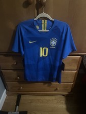 Neymar Jr Brazil 2018 World Cup Nike Away Jersey