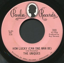The Uniques - How Lucky (Can One Man Be) (7") (Very Good Plus (VG+)) - 145423152