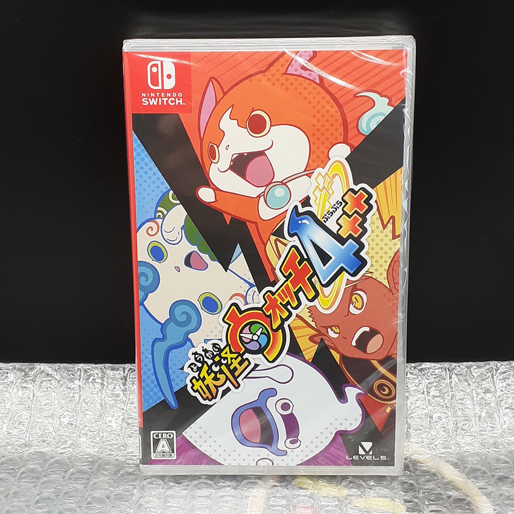YOKAI WATCH 4++ Nintendo SWITCH Japan Game New Sealed (Level5 RPG) YO-KAI
